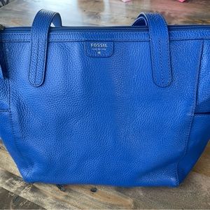 Blue Fossil purse
